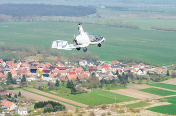 Flug über Thüringen mit dem Rotorvox C2A