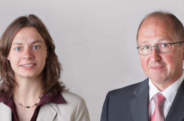 Dr. Martina Schmitz (l.) und Dr. Alfred Hansel (r.) von oncgnostics.